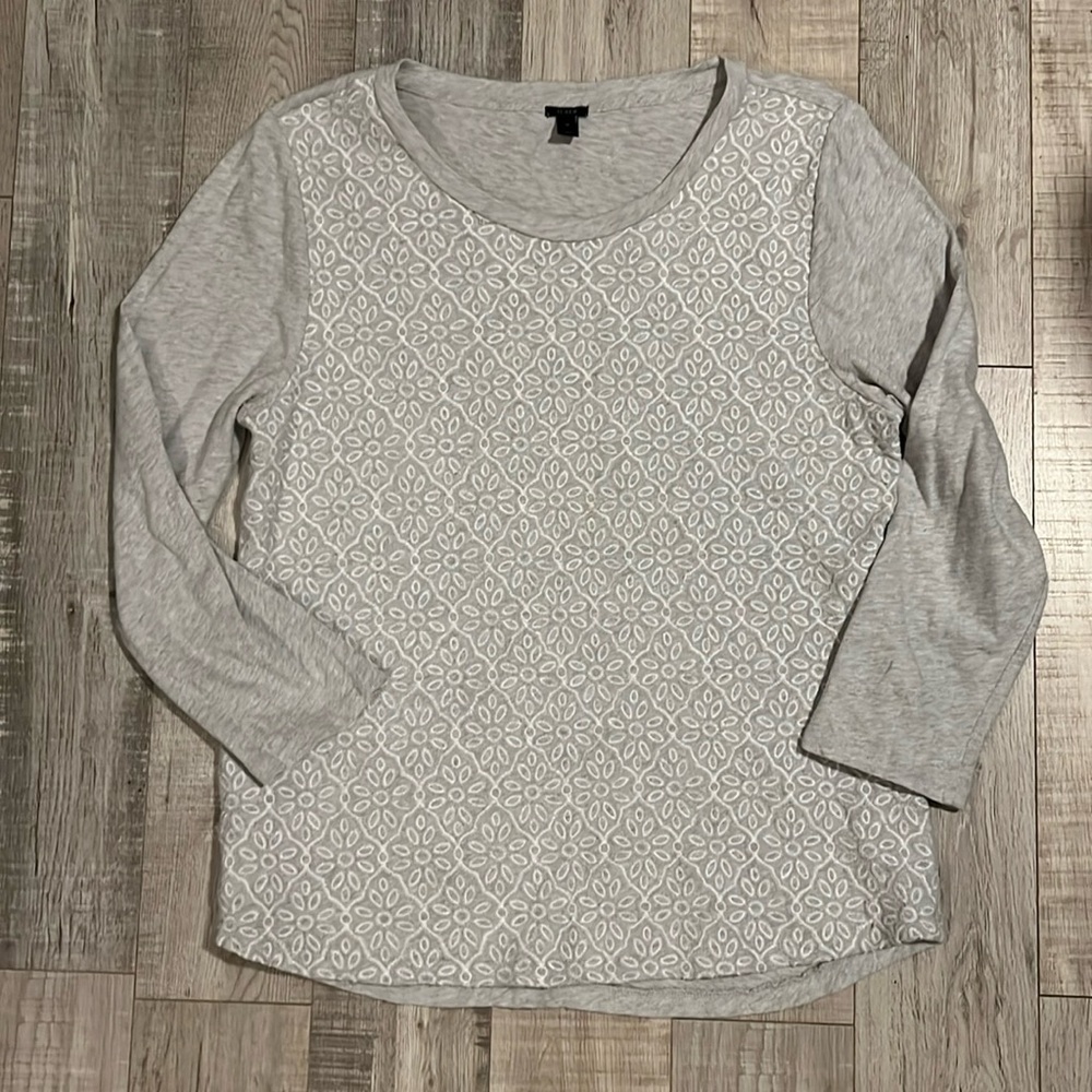 J. Crew Textured Top